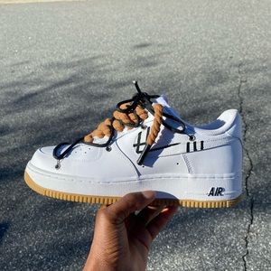 “OW Gum Bottoms” AF1